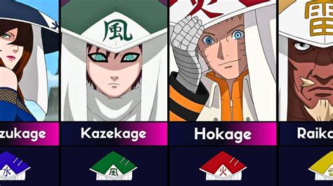hidden rain kage|All Kage of Hidden Villages in Naruto and Boruto .
